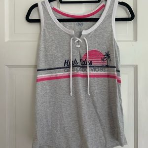 High Tides and Good Vibes Tank Top